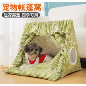 猫帐篷夏季猫窝宠物保暖狗窝帐篷可拆洗封闭式网红猫咪四季通用