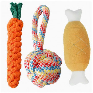 金毛博美萨摩耶猫狗玩具磨牙耐咬